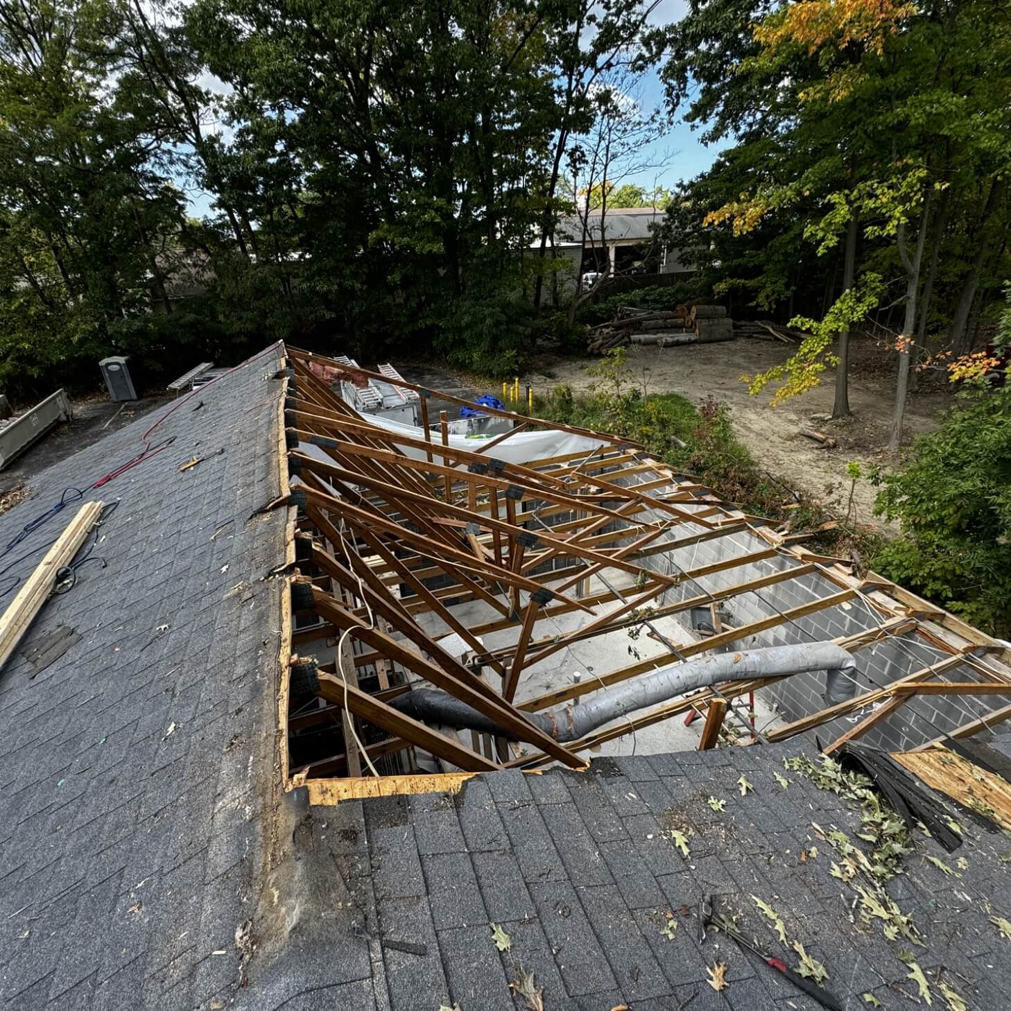 Flat roof repair in Maple Grove, MN